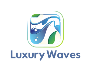 Nature Water Waves logo design