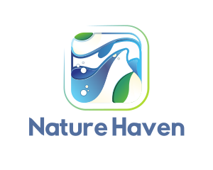 Nature Water Waves logo design