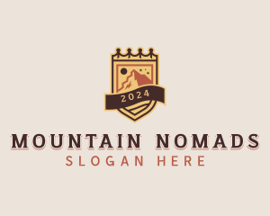 Peak Summit Mountain logo design