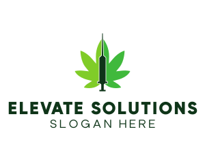 Cannabis Medical Syringe logo