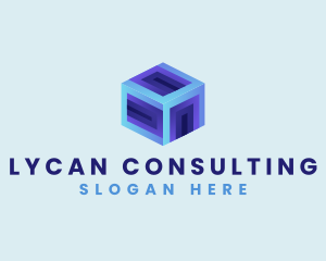 Cube 3d Consultancy logo design