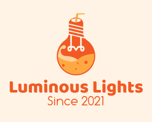 Light Bulb Juice logo design