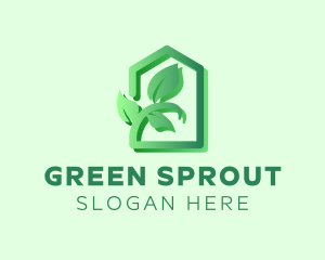 Leaf Green House logo design