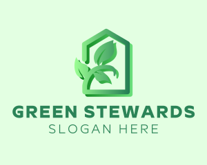 Leaf Green House logo design