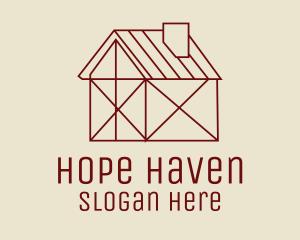 Minimalist Barn House logo