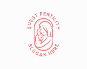 Mom Baby Pediatric logo design