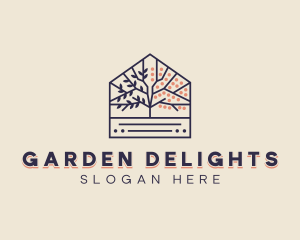 Botanical Wellness Garden logo design