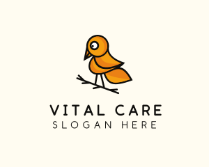 Wild Bird Animal Logo