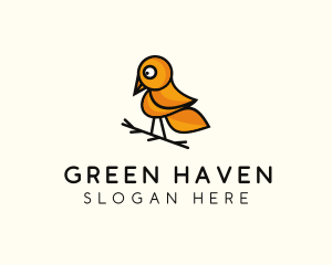 Wild Bird Animal logo design