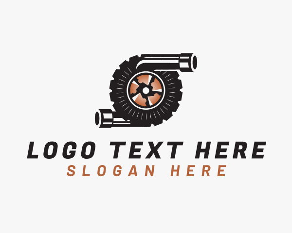 Wheel logo example 3