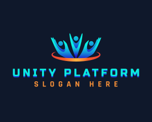 People Unity Hand logo