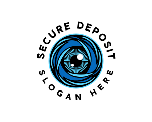 Security Eye Cyclone logo design