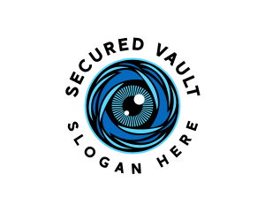 Security Eye Cyclone logo design