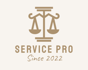 Scale Legal Service  logo design