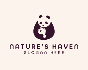 Wildlife Panda Baby logo