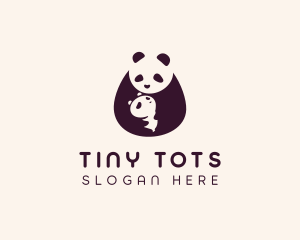 Wildlife Panda Baby logo