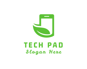 Eco Leaf Phone logo