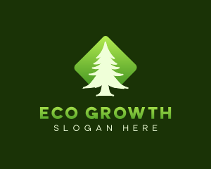 Eco Environment Tree logo design