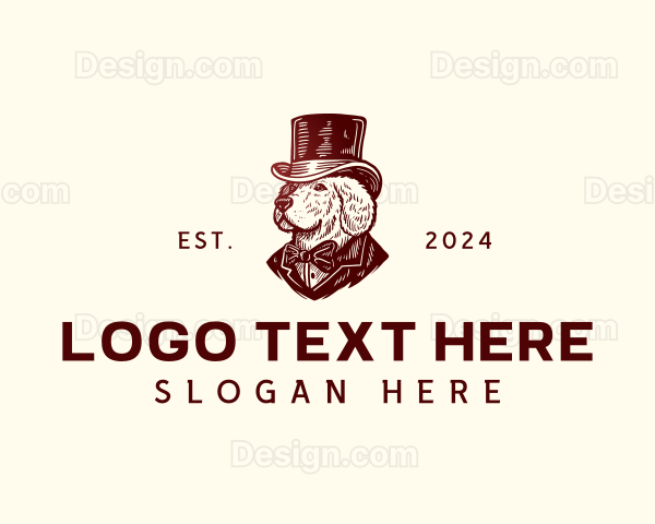 Dapper Dog Top Hat Logo