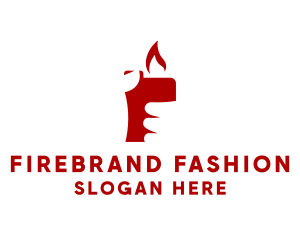 Red Lighter Hand logo