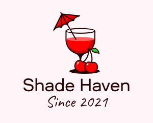 Cherry Cocktail Drink logo