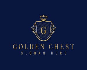 Premium Royal Crest logo design