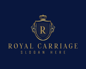 Premium Royal Crest logo design