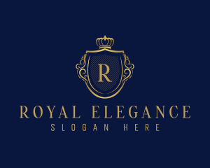 Premium Royal Crest logo design