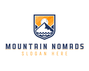 Mountain Peak Trekking  logo design