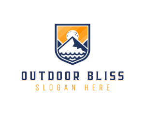 Mountain Peak Trekking  logo design