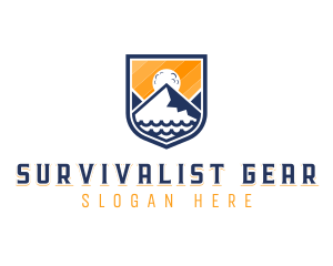 Mountain Peak Trekking  logo design