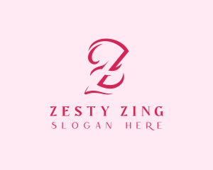 Fashion Styling Letter Z logo design