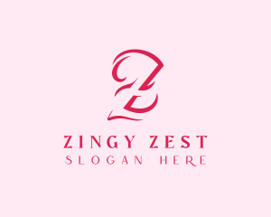 Fashion Styling Letter Z logo design