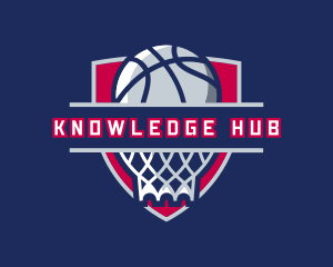 Basketball Hoop Varsity Logo