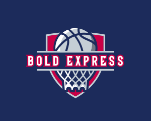 Basketball Hoop Varsity logo design