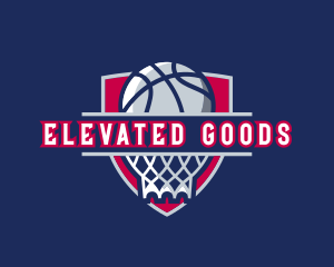 Basketball Hoop Varsity logo design