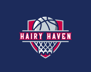 Basketball Hoop Varsity logo design