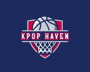 Basketball Hoop Varsity logo design