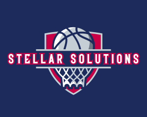 Basketball Hoop Varsity logo design