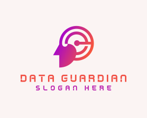 Tech Data Scientist logo design