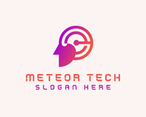 Tech Data Scientist logo design