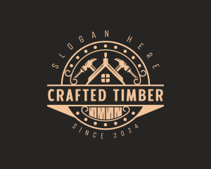 Carpenter Tools Builder logo design