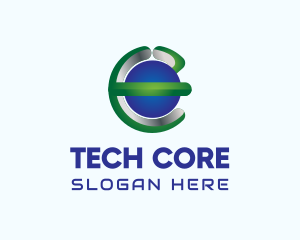 3D Tech Software logo design