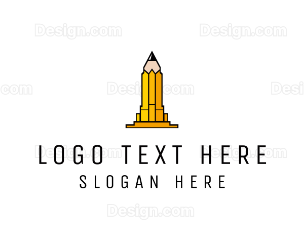 Yellow Pencil Tower Logo