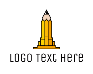 Copywriting - Yellow Pencil Tower logo design