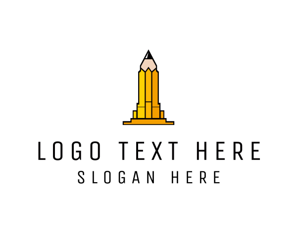 Yellow logo example 2