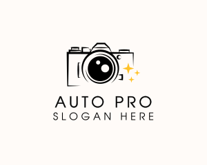 Film Camera Photography Logo