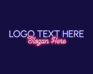 Retro Neon Business logo