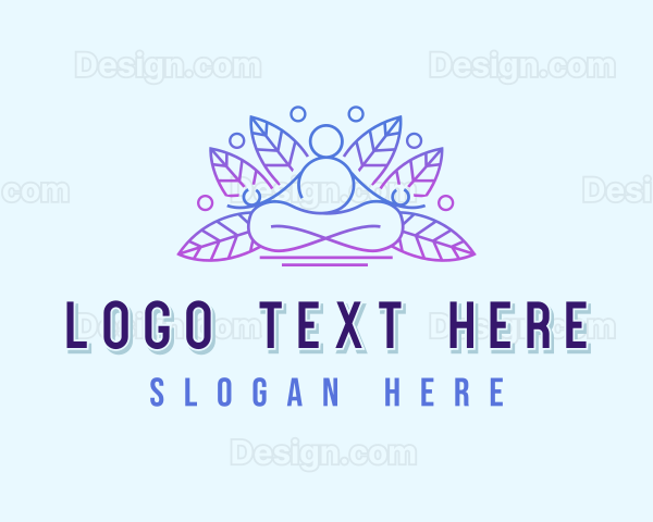 Zen Meditation Yoga Logo