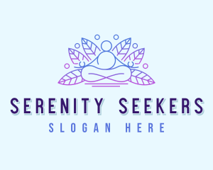 Zen Meditation Yoga logo design